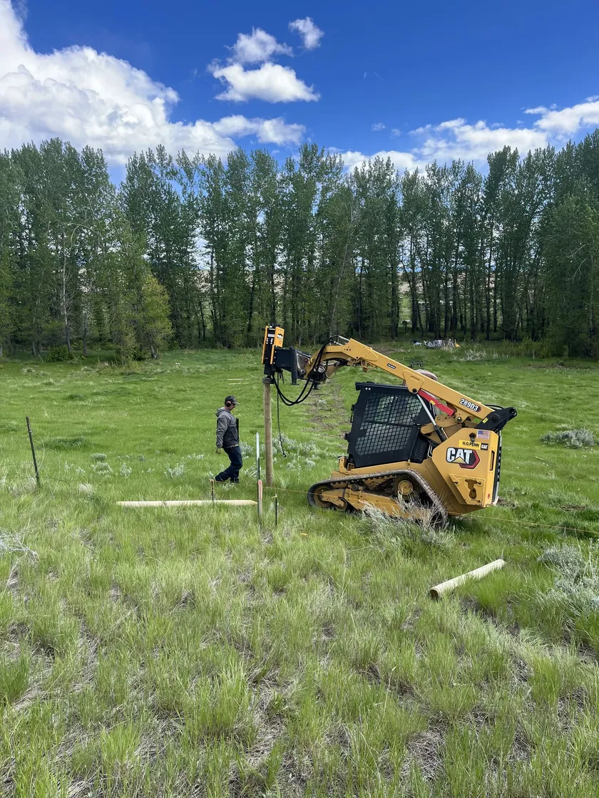 Field Fencing project by Montana Ranch & Land in Southwest Montana — photo 1