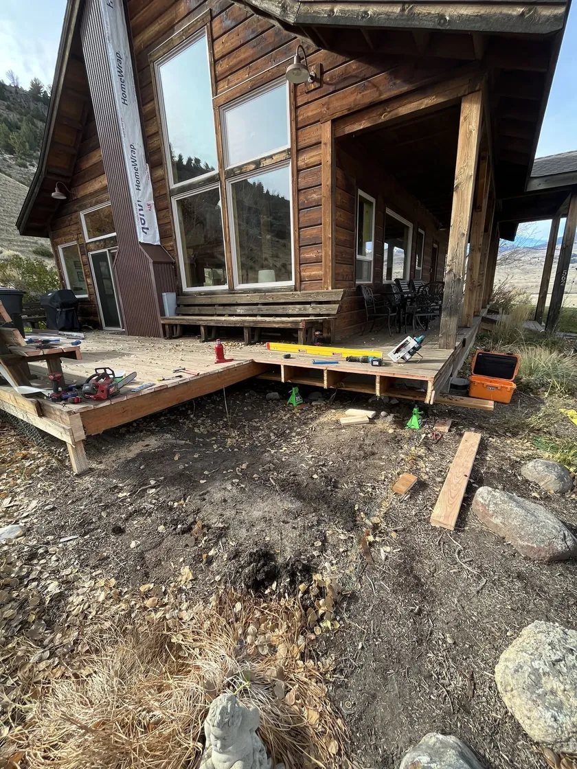 Custom Decks project by Montana Ranch & Land in Southwest Montana — photo 2