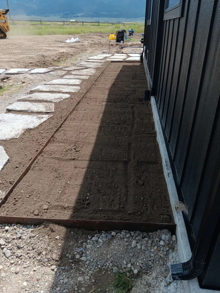 Paver Patios & Walkways project by Montana Ranch & Land in Southwest Montana — photo 1