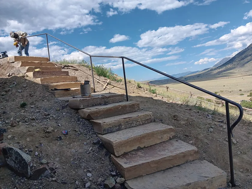 Stone Masonry project by Montana Ranch & Land in Southwest Montana — photo 1