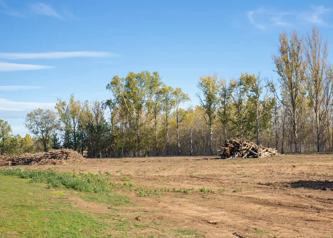 Dirt removal and land clearing work in Gallatin Valley, Montana