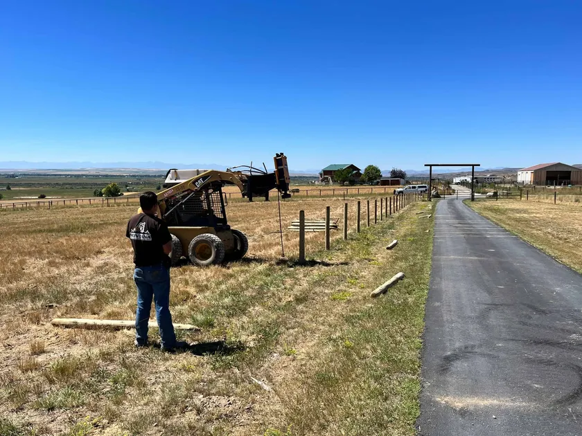 Field Fencing project by Montana Ranch & Land in Southwest Montana — photo 2